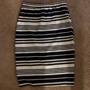 Striped skirt